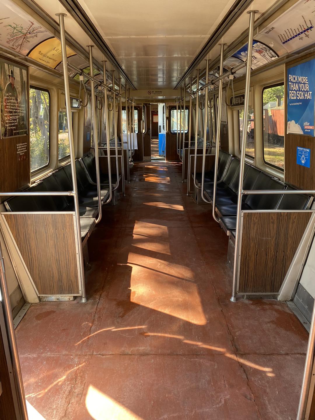 MBTA Blue Line 0600 Interior