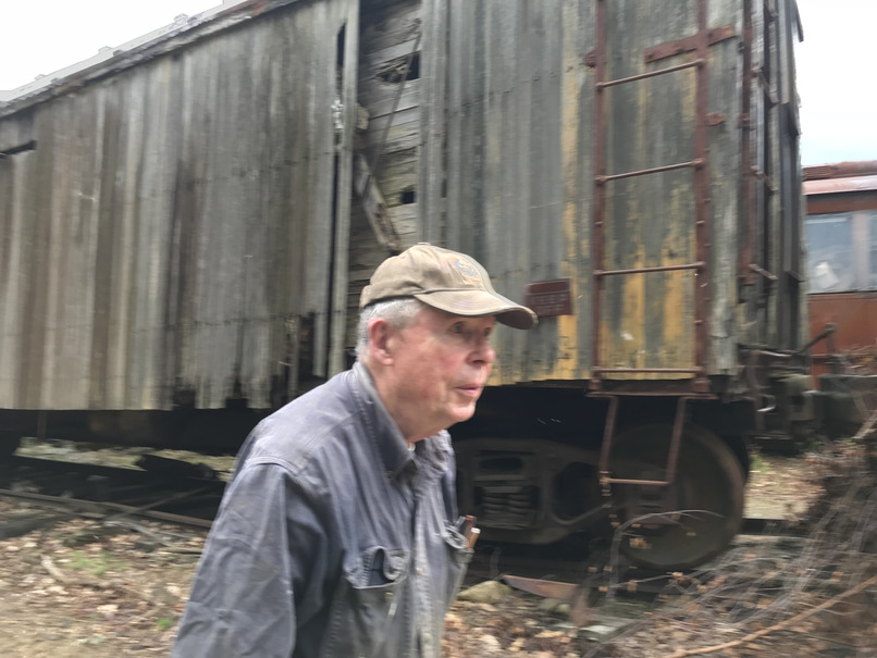 Don Curry going on a hunt for Trolley Parts
